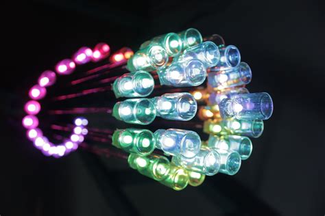 Toradh íomhá ar Champagne LED Arduino