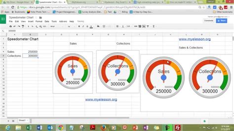 Image result for Gas Gauge Chart Excel