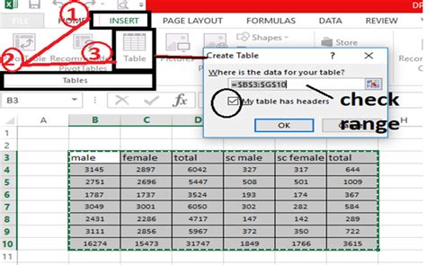Image result for How to Insert Extra Table in Excel