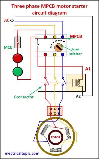 Image result for Motor Circuit Breaker Connection