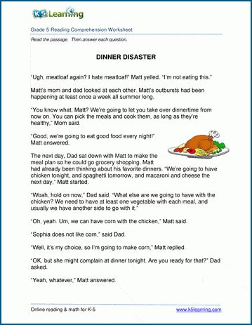 Explanation Text Comprehension Grade 5 に対する画像結果