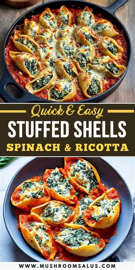 Image result for Easy Stuffed Shells Recipe