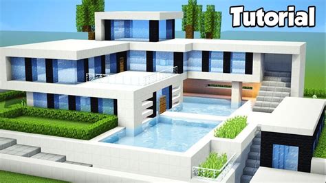 Image result for Large Modern House Minecraft Tutorial