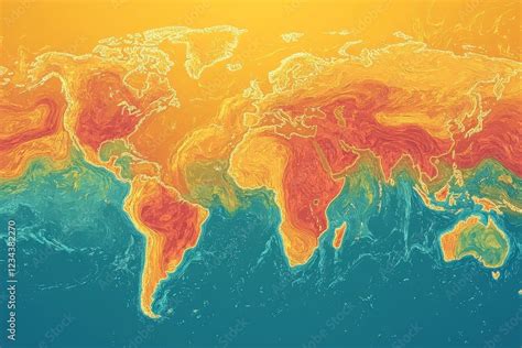 Image result for World Map with Heat Zones