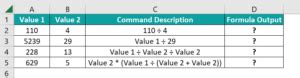Image result for How to Divide Using Commands in Excel