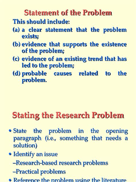 Elements of a Problem Statement に対する画像結果