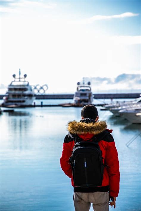 Image result for Man Wearing Backpack