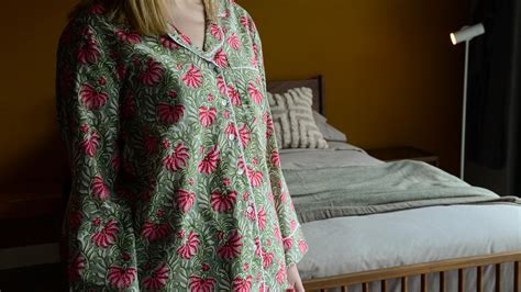 Image result for Green Floral Pyjamas