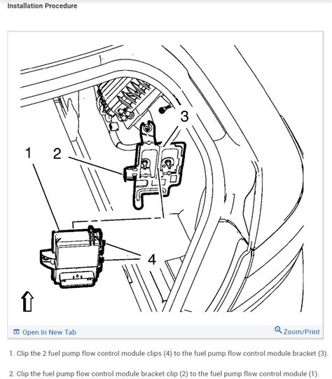 How to Install Fuel Pump Control Module 2012 Buick に対する画像結果