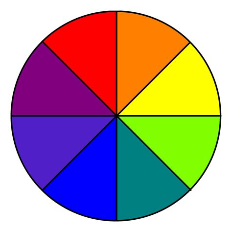 Toradh íomhá ar 8 Color Wheel