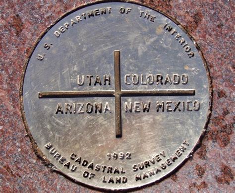 Image result for Four Corners Monument Map