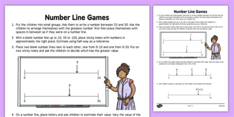 Toradh íomhá ar Game Using Number Line