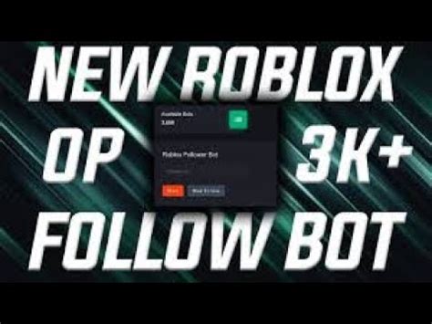 Toradh íomhá ar Roblox Follow Bot 6000