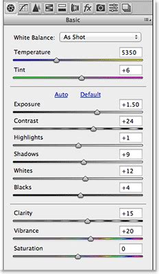 CS6 Camera Raw Tutorial に対する画像結果