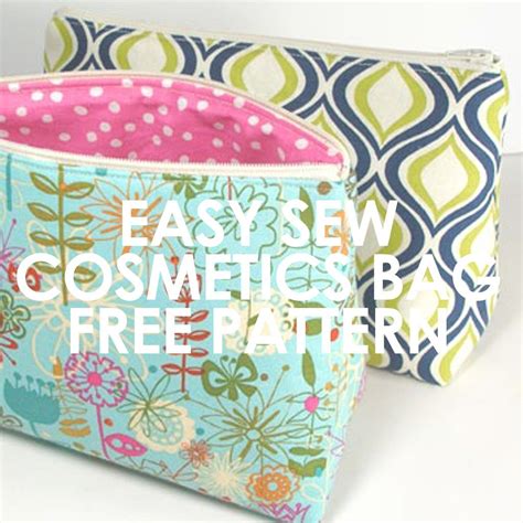 Toradh íomhá ar Cosmetic Bag Sewing Pattern