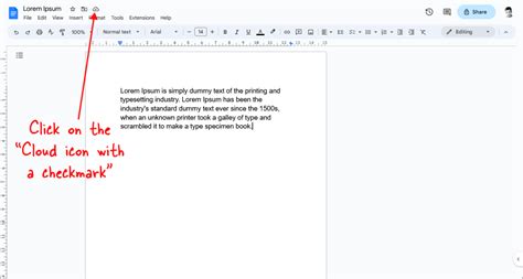 Toradh íomhá ar How to Save in Google Docs