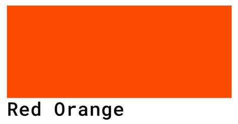 Image result for Red Orange Color Hex Code