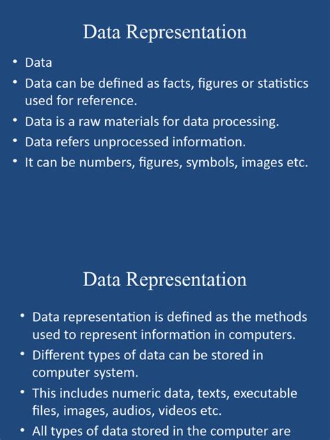 Toradh íomhá ar Data Representation Examples