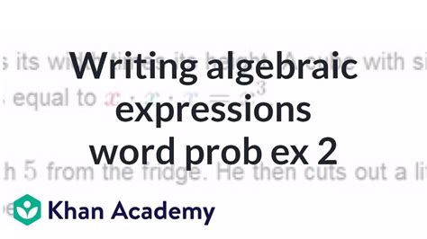 Algebraic Expression Word Problems に対する画像結果