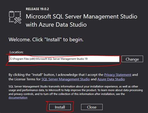 Toradh íomhá ar SQL Server Management 2019