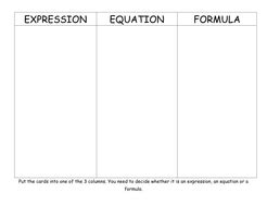 Toradh íomhá ar Difference Between Formula and Equation