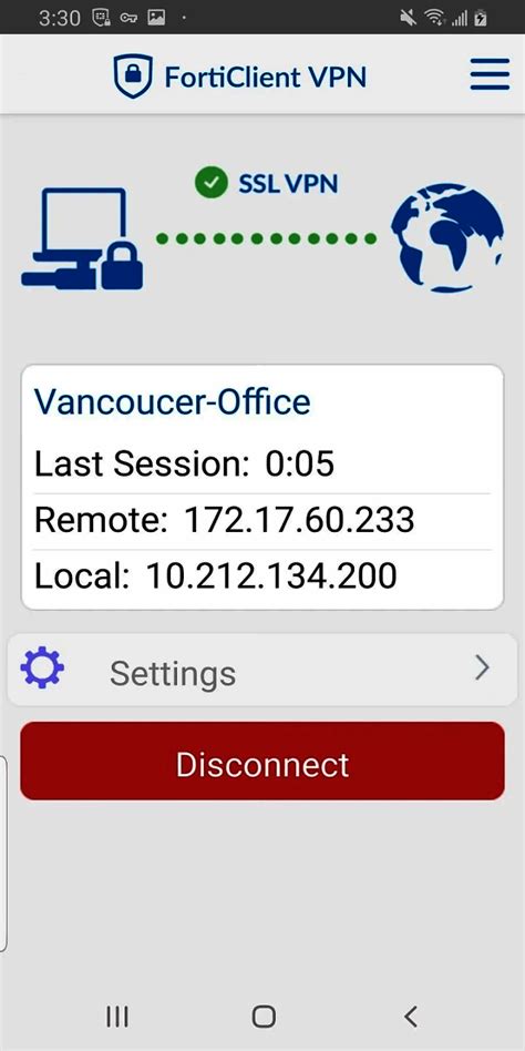 Image result for FortiClient VPN Mobile-App