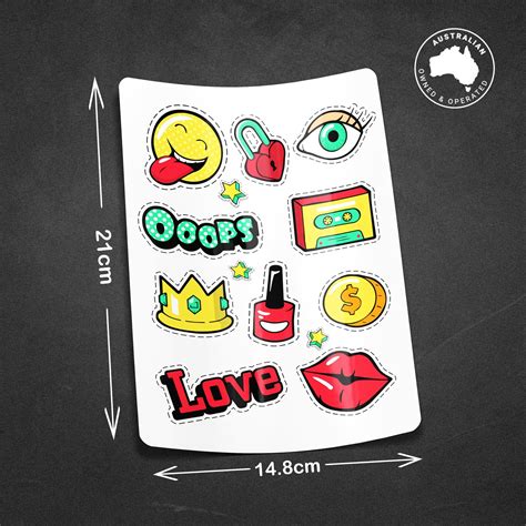 Afbeeldingsresultaten voor Custom Sticker Sheet