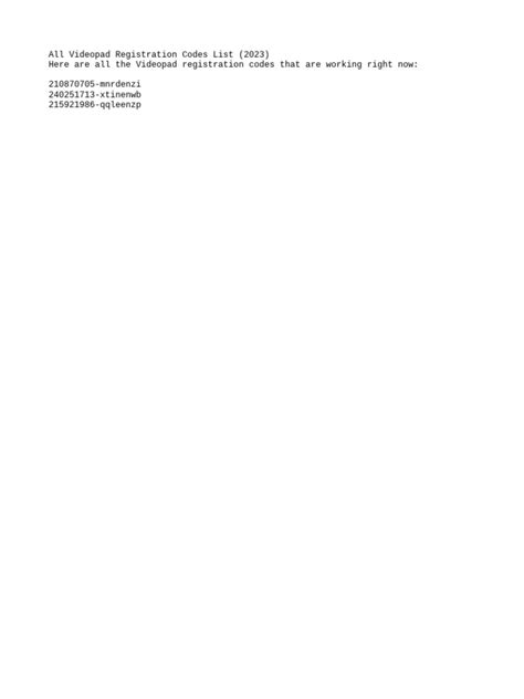 Image result for VideoPad 8.45 Registration Code