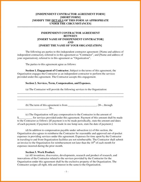Image result for General Contractor Contract Template