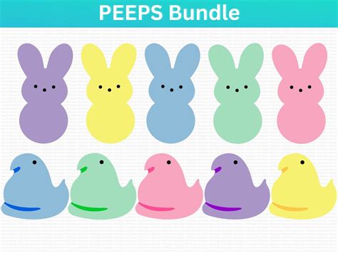 Image result for Easter Peeps SVG