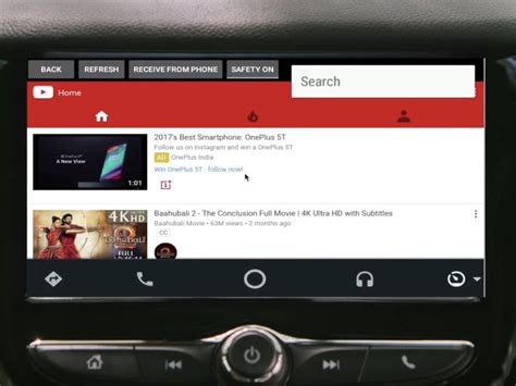 Image result for YouTube Android Auto App