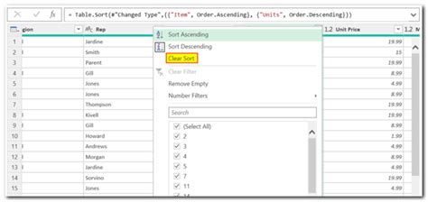 Image result for Power Query Formula Custom Sort