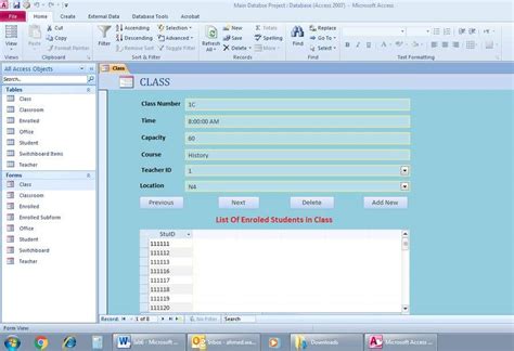 Image result for Access Database Form Design