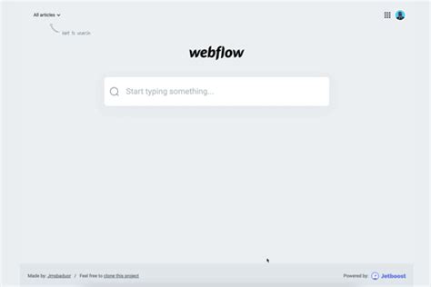 Web Flow Search に対する画像結果