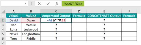 Image result for How to Combine Strings in a Single Cell Excel