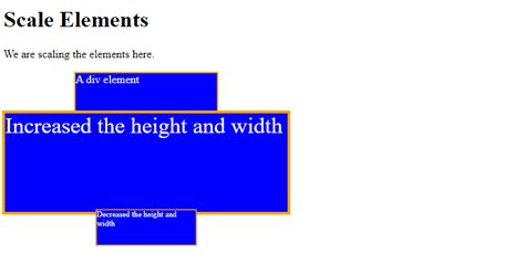 Image result for CSS Transform 2D Examples