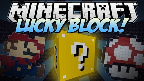 Toradh íomhá ar Minecraft Lucky Block Texture