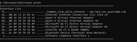 Image result for Route Table Windows