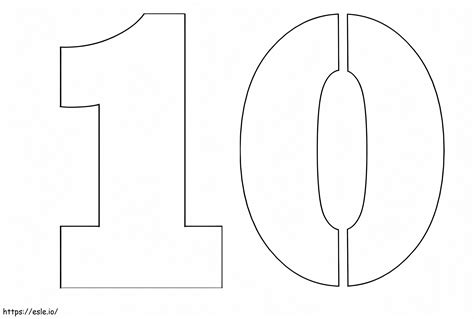 Toradh íomhá ar Roblox Number 10 Printable