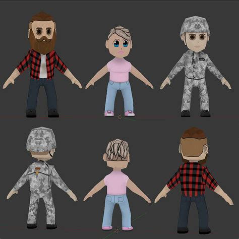 Image result for Low Poly Roblox Characters