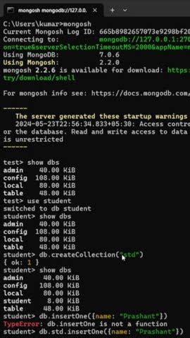 MongoDB Tutorial for Beginners 1에 대한 이미지 결과