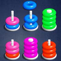 Image result for Color Hoop Stack Game