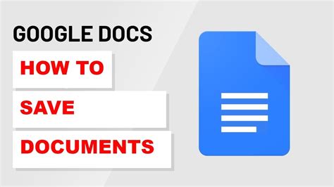 Toradh íomhá ar How to Save in Google Docs