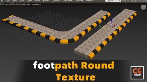 Toradh íomhá ar Road Texture 3DS Max