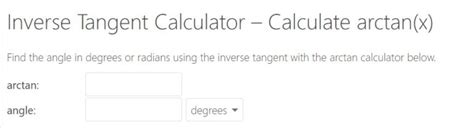 Image result for Inverse Tan On iPhone Calculator