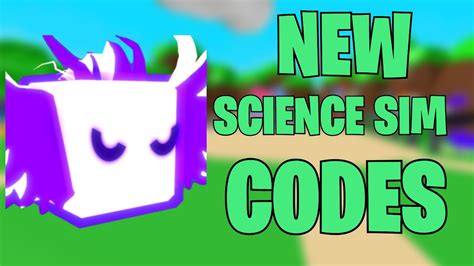 Roblox Science Simulator Codes 2021 に対する画像結果