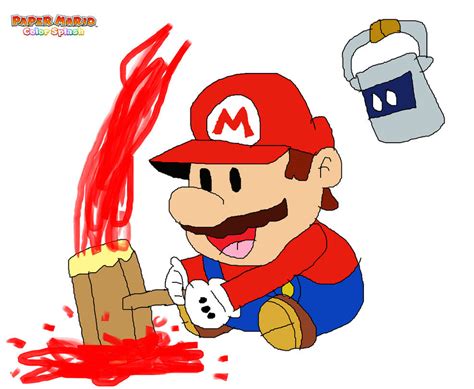 Image result for Paper Mario Color Splash Art Girl