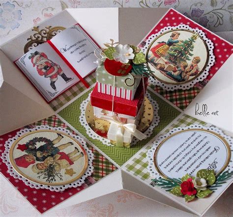Image result for Christmas Exploding Box Card