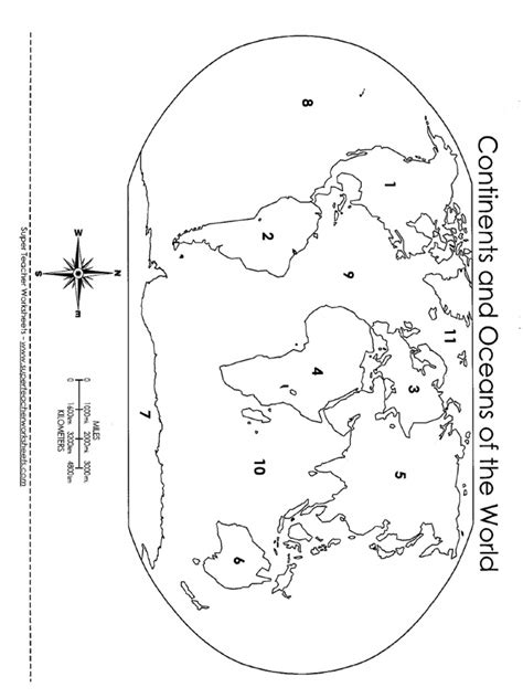Continents of The World | PDF
