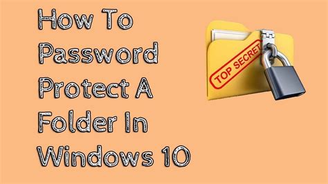 Image result for How to Lock Folder in Desktop with Password